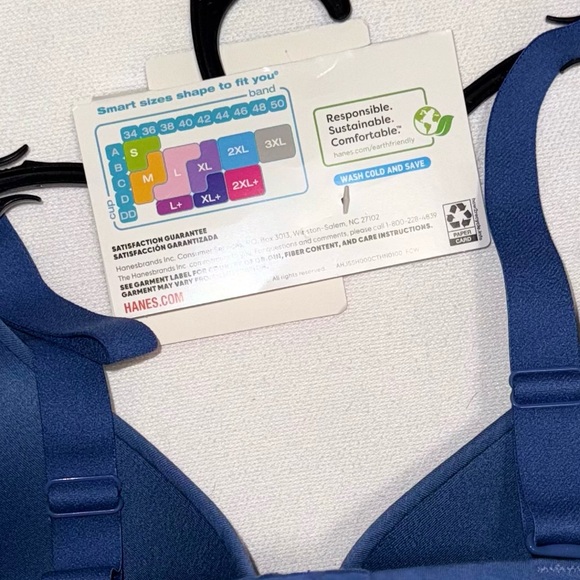 NWT HANES WIRE FREE COMFORT FLEX FIT SMART SIZES SHAPE TO FIT YOU. SIZE XL - Picture 4 of 4